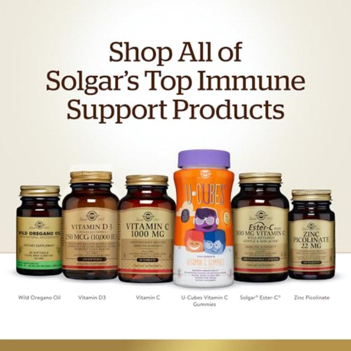 Solgar Zinkpicolinat 22 mg, 100 Tabletten – Unterstützt gesunde Haut, Immunsystem, Geschmacks- und Sehsinn – Antioxidans – Nicht-GVO, Vegan, Glutenfrei, Koscher – 100 Portionen