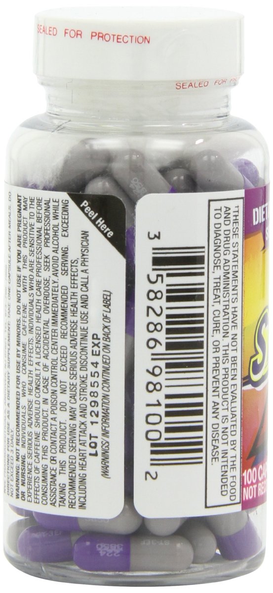 Stacker 3 Stoffwechsel-Booster Fettverbrenner mit Chitosan, Kapseln, 100 Stück Flasche