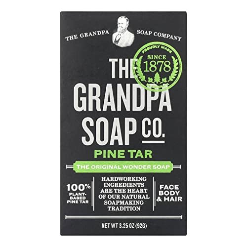 Grandpas Pine Tar Seife – 4,25 Unzen Bar