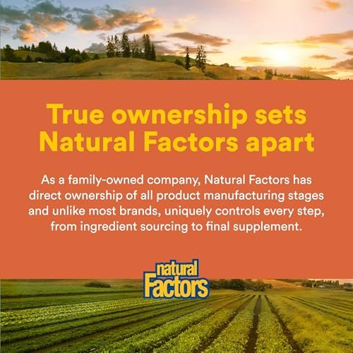 Natural Factors Kinder Kaubare Vitamin C 500 mg – Immunsystem, Knochen, Zähne & Zahnfleisch – Pfirsich, Passionsfrucht & Mango – 90 Waffeln