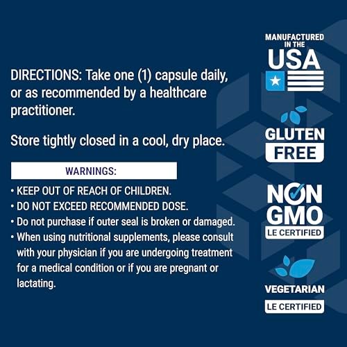 Life Extension Calcium D-Glucarate 200 mg – 60 Kapseln – Unterstützt die Entgiftung und hilft, unerwünschte Verbindungen auszuspülen – Glutenfrei, Nicht-GVO, Vegetarisch