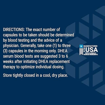 Life Extension DHEA 15 mg – Hormonhaushalt-Supplement zur Unterstützung von Gedächtnis, Muskelmasse, Knochendichte und gesundem Sexualtrieb – glutenfrei, nicht gentechnisch verändert – 100 Kapseln
