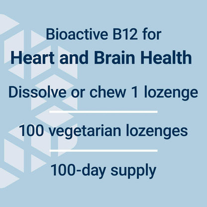Life Extension Vitamin B12 Methylcobalamin 500mcg – Zuckerfreie Lutschtabletten für Energie & Gehirngesundheit – 100 Stück