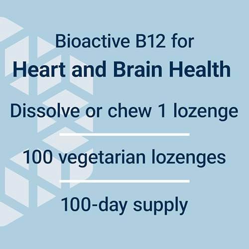 Life Extension Vitamin B12 Methylcobalamin 500mcg – Zuckerfreie Lutschtabletten für Energie & Gehirngesundheit – 100 Stück