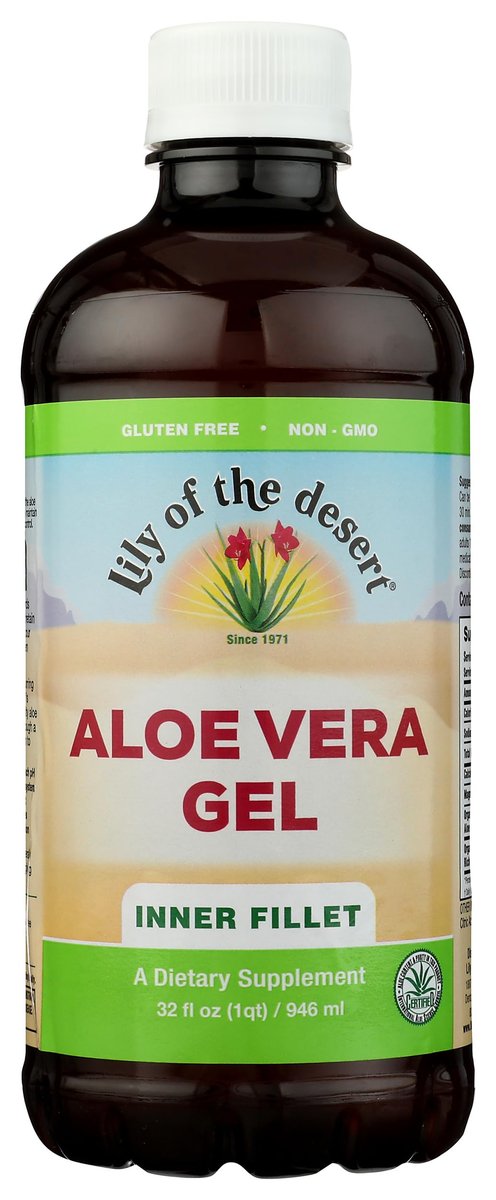 Lily of the Desert Aloe Vera Gel 946 ml – Reines Inner-Fillet-Gel für Verdauung und Wohlbefinden