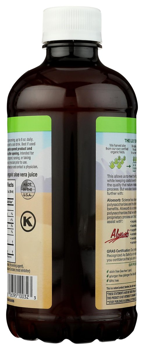 Lily of the Desert Aloe Vera Gel 946 ml – Reines Inner-Fillet-Gel für Verdauung und Wohlbefinden
