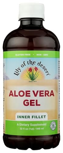 Lily of the Desert Aloe Vera Gel 946 ml – Reines Inner-Fillet-Gel für Verdauung und Wohlbefinden