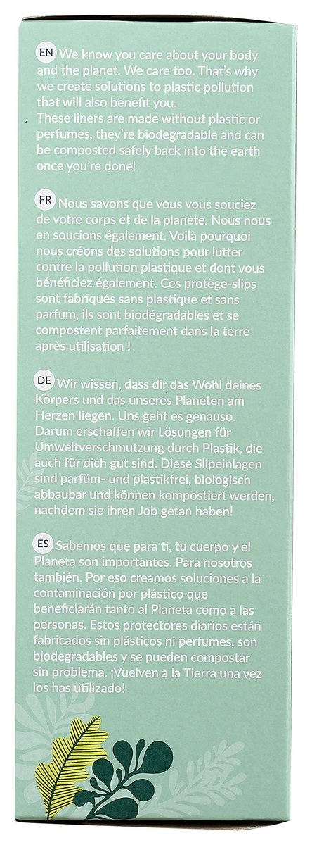 NATRACARE Mini Slipeinlagen, unparfümiert, 30 Stück