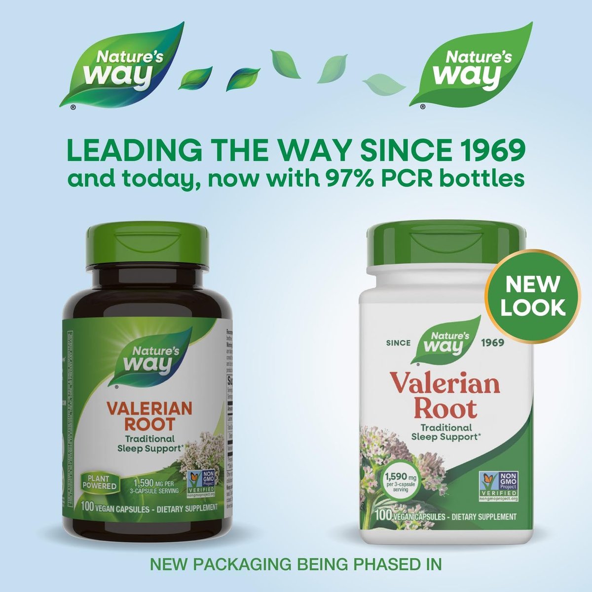 Nature's Way Baldrianwurzel, 1.590 mg, 100 Kapseln