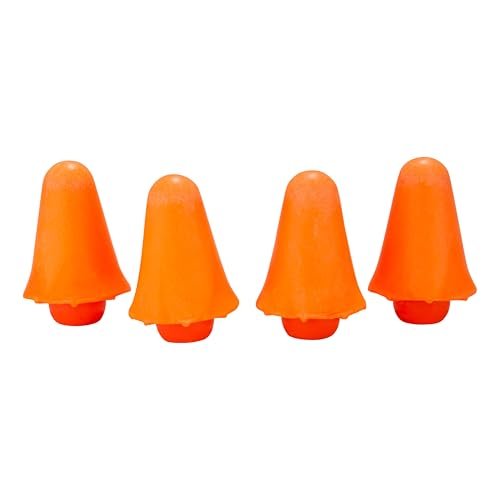 3M Ersatzpods für Banded Gehörschützer Modell 90537H1-DC, 2 Paar (4 Pods), Schalldämmwert (NRR) 28 dB, einfach einzuführen und zu entfernen, orange Ohrstöpsel Ersatz (90538-2-10DC)