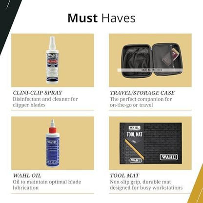 Wahl Professional 3-Loch Standard Clipper Klinge, 1mm-3mm, Adjusto-Lock Ersatz für Designer, Senior, Pilot, Nugget, Sterling 1 Plus und Sterling 4 Haarschneider