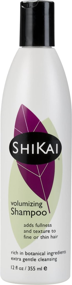 ShiKai Volumizing Shampoo (12 oz) | Mit botanischen Inhaltsstoffen für mehr Volumen, Feuchtigkeit und Textur bei feinem oder dünnem Haar | Extra sanfte Reinigung