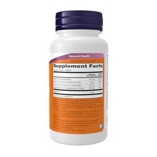NOW Foods Melatonin 1 mg – Nahrungsergänzungsmittel für einen gesunden Schlafzyklus*, 100 Tabletten