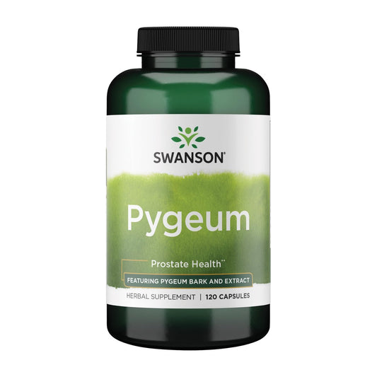 Swanson Pygeum 400 mg – 120 Kapseln für Prostata-, Blasen- und Harntraktgesundheit bei Männern