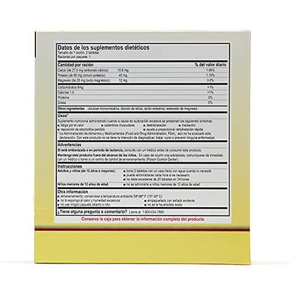 Medique Medi-Lyte Elektrolyt-Auffüller – Schnelle Linderung bei Hitze, Stress, Erschöpfung und Muskelkrämpfen – Leicht zu schluckende Tabletten, 500 Tabletten (250 x 2)