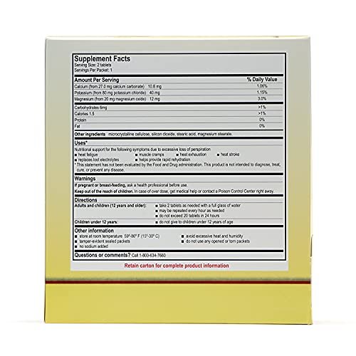 Medique Medi-Lyte Elektrolyt-Auffüller – Schnelle Linderung bei Hitze, Stress, Erschöpfung und Muskelkrämpfen – Leicht zu schluckende Tabletten, 500 Tabletten (250 x 2)