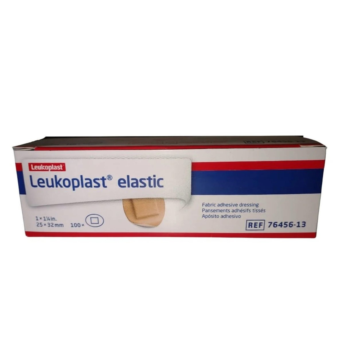 Leukoplast Ovale Pflaster, 1 x 1/4 Zoll (Box mit 100 Stück)