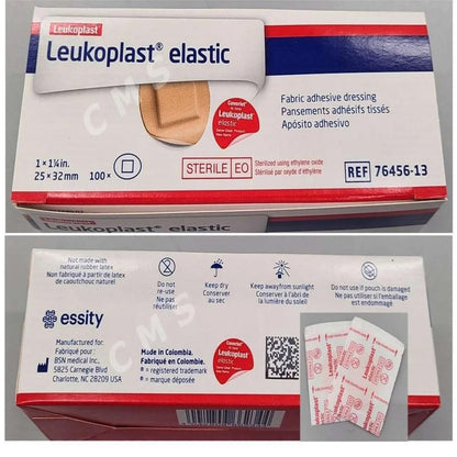 Leukoplast Ovale Pflaster, 1 x 1/4 Zoll (Box mit 100 Stück)