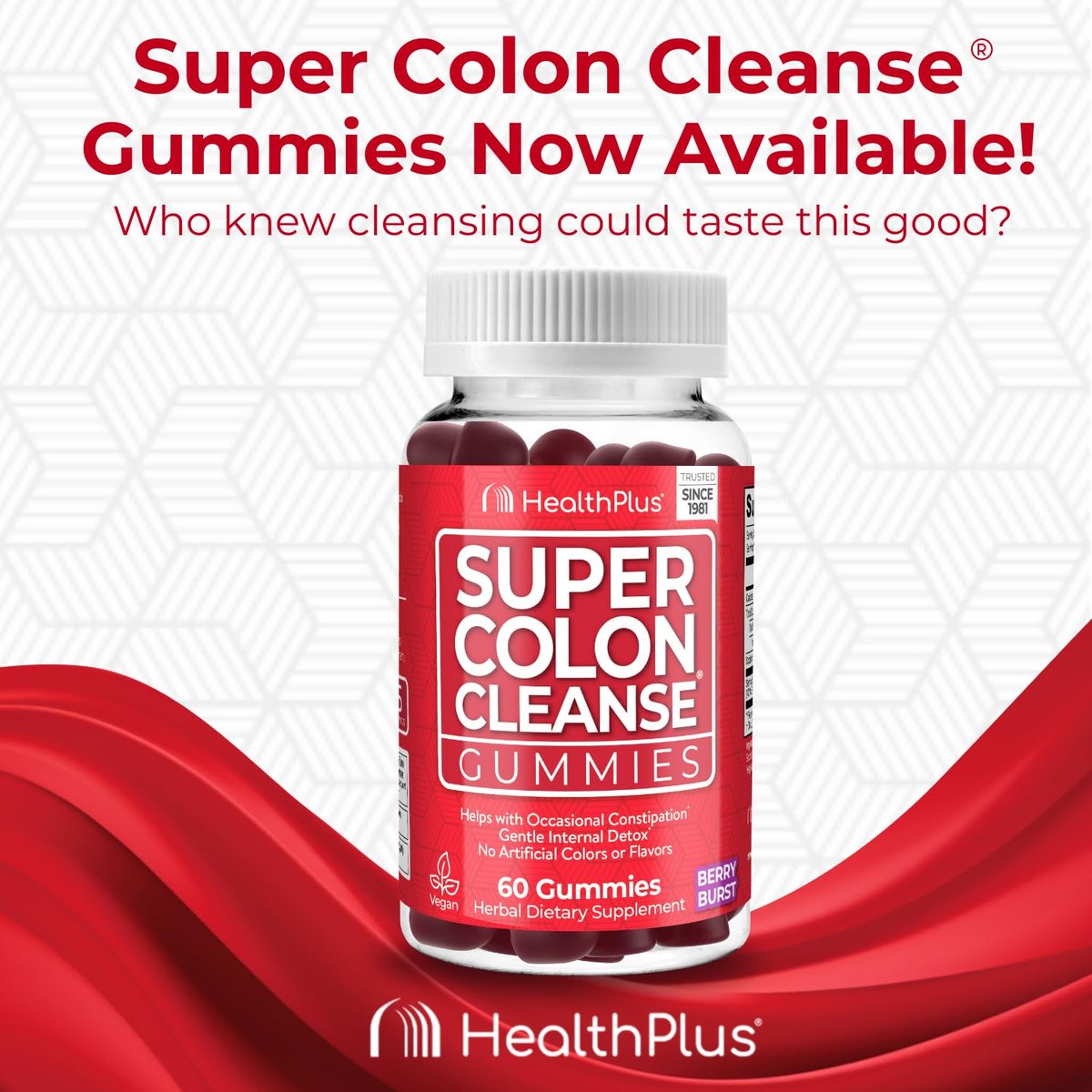 Health Plus Super Colon Cleanse Nachtformel – 60 Kapseln für Verdauungsunterstützung, Verstopfungslinderung und Blähungen Reduzierung mit Probiotika und Baldrianwurzel