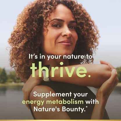 Nature's Bounty Vitamin B6 100mg Tabletten – Unterstützt den Energiestoffwechsel und die Gesundheit des Nervensystems, 100 Stück
