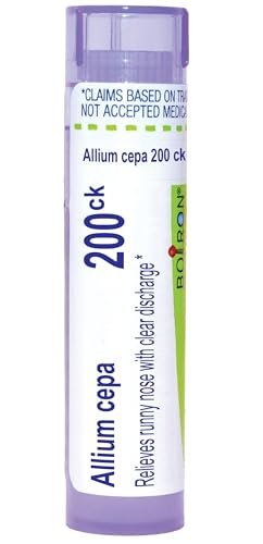 Boiron Allium Cepa 200CK Homöopathisches Arzneimittel bei laufender Nase – 80 Kügelchen