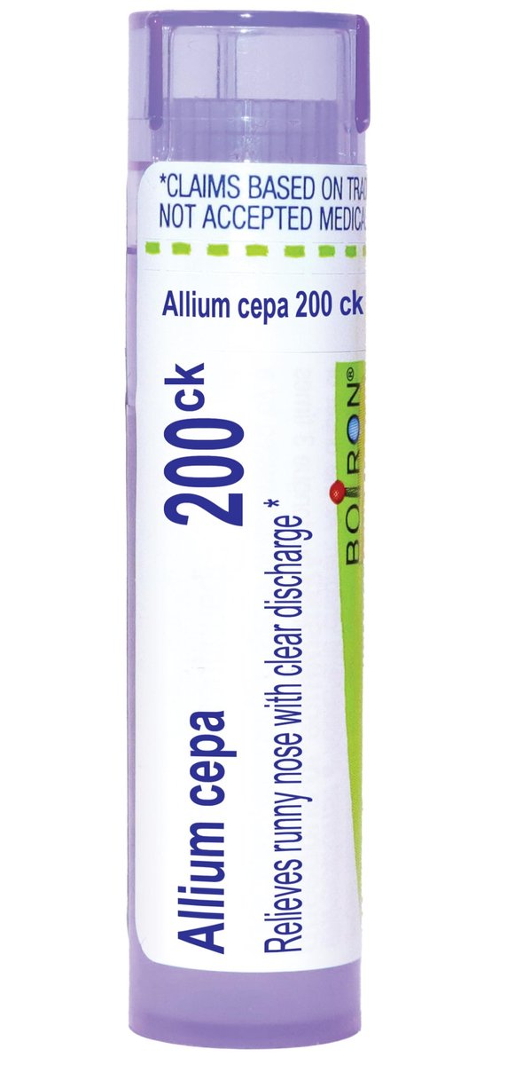 Boiron Allium Cepa 200CK Homöopathisches Arzneimittel bei laufender Nase – 80 Kügelchen