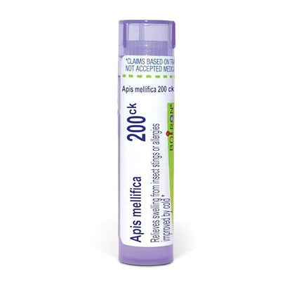 Boiron Apis Mellifica 200CK, 80 Kügelchen – Homöopathisches Mittel bei Insektenstichen