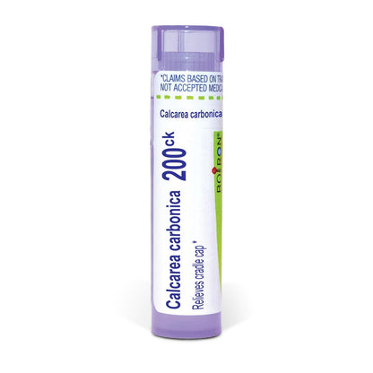 Boiron Calcarea Carbonica 200CK – Homöopathisches Mittel gegen Milchschorf – 80 Globuli