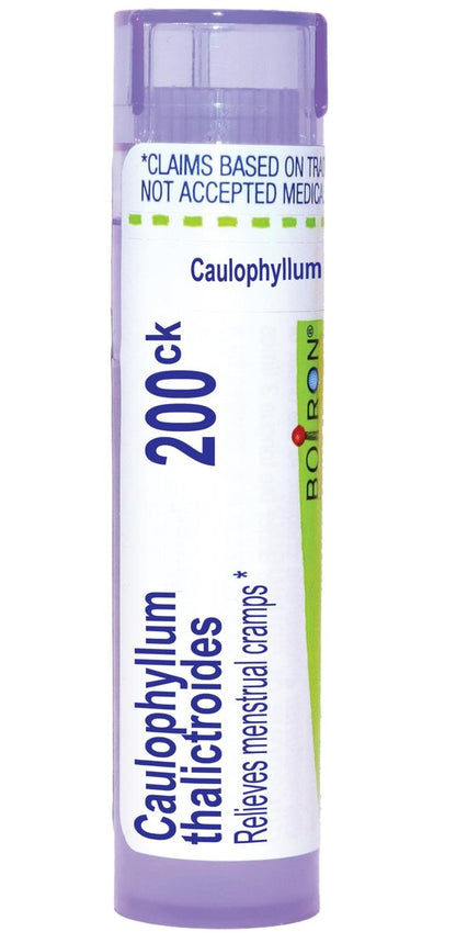 Boiron Caulophyllum Thalictroides 200CK Homöopathisches Mittel gegen Menstruationskrämpfe - 80 Kügelchen