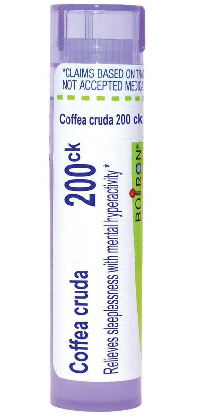 Boiron Coffea Cruda 200Ck Homöopathisches Mittel bei Schlaflosigkeit – 80 Kügelchen
