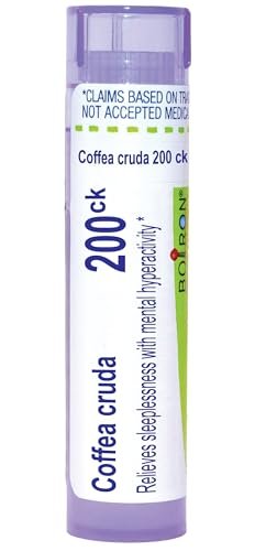 Boiron Coffea Cruda 200Ck Homöopathisches Mittel bei Schlaflosigkeit – 80 Kügelchen