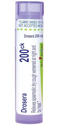Boiron Drosera Rotundifolia 200CK Homöopathisches Arzneimittel gegen Husten – 80 Kügelchen