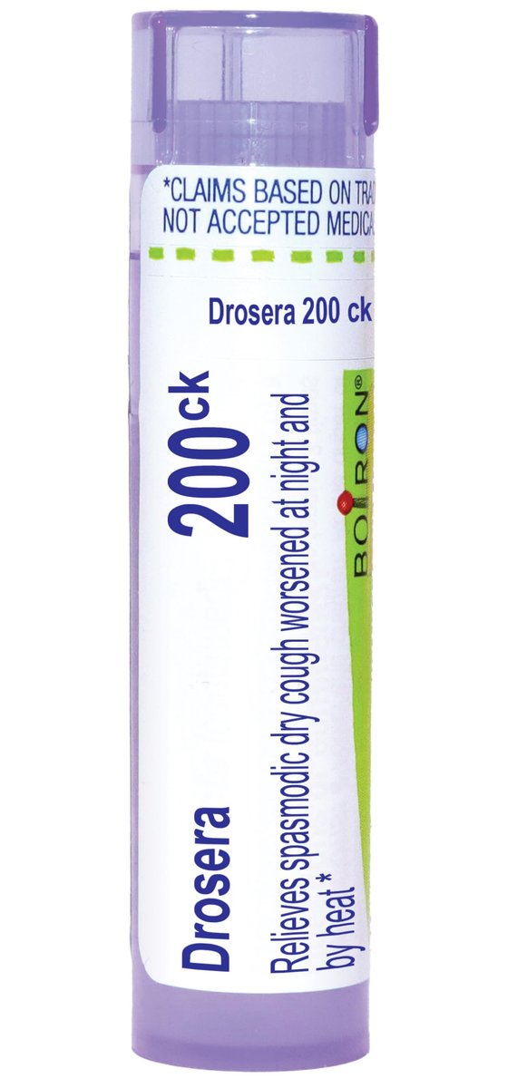 Boiron Drosera Rotundifolia 200CK Homöopathisches Arzneimittel gegen Husten – 80 Kügelchen