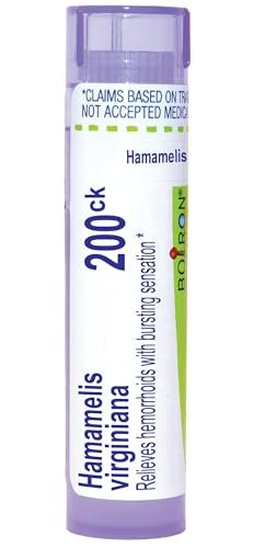 Boiron Hamamelis Virginiana 200Ck Homöopathisches Arzneimittel gegen Hämorrhoiden – 80 Kügelchen