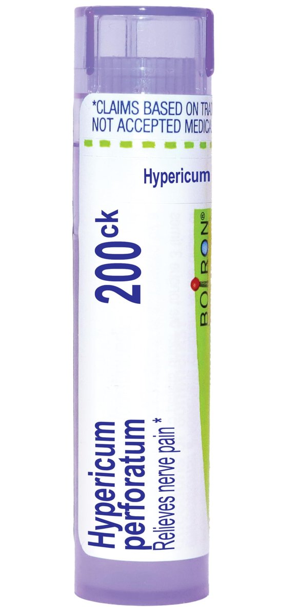 Boiron Hypericum Perforatum 200CK - 80 Kügelchen - Homöopathisches Mittel bei Nervenschmerzen