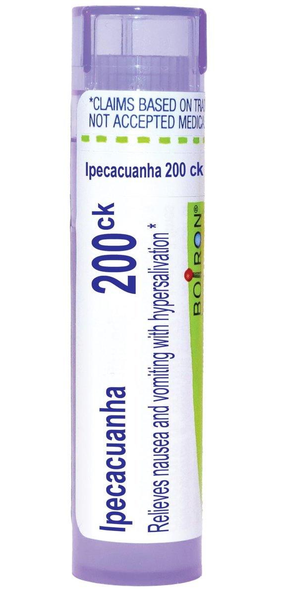 Boiron Ipecacuanha 200Ck Homöopathisches Arzneimittel gegen Übelkeit – 80 Kügelchen