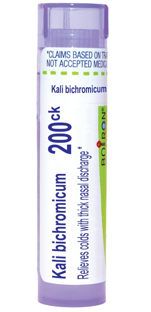 Boiron Kali Bichromicum 200Ck Homöopathisches Mittel bei Erkältungen - 80 Kügelchen