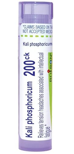 Boiron Kali Phosphoricum 200CK – Homöopathisches Mittel gegen Kopfschmerzen, 80 Kügelchen