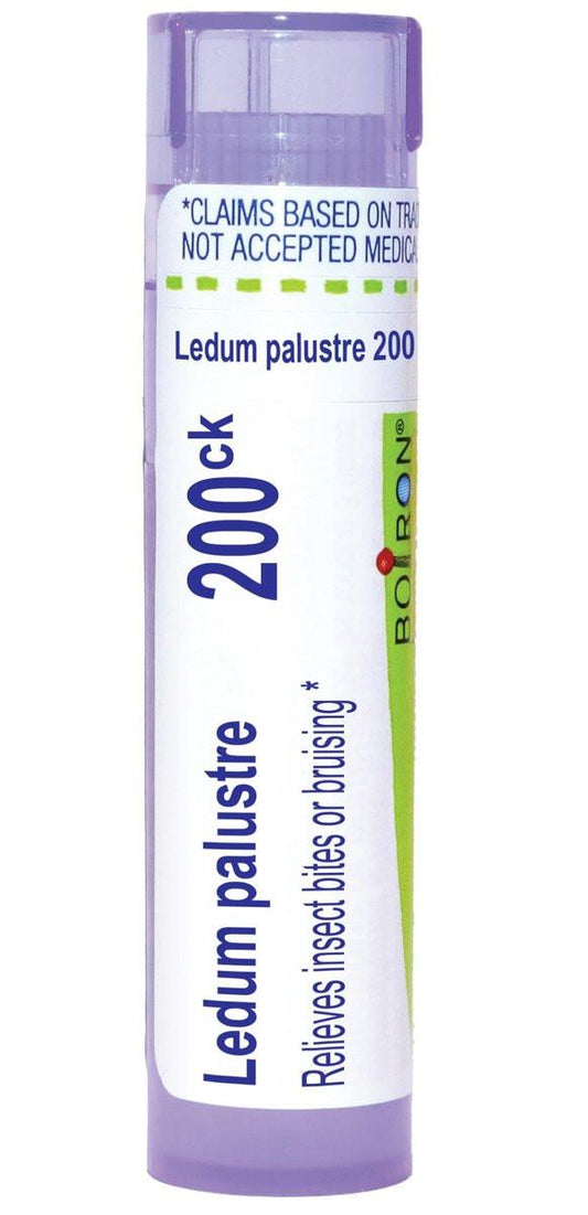 Boiron Ledum Palustre 200Ck Homöopathisches Mittel bei Insektenstichen - 80 Kügelchen