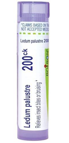 Boiron Ledum Palustre 200Ck Homöopathisches Mittel bei Insektenstichen - 80 Kügelchen