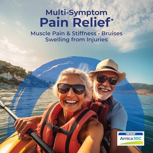 Boiron Arnica Montana 30C – Homöopathisches Mittel bei Muskelkater, Schmerzen, Schwellungen und Blutergüssen – 80 Kügelchen