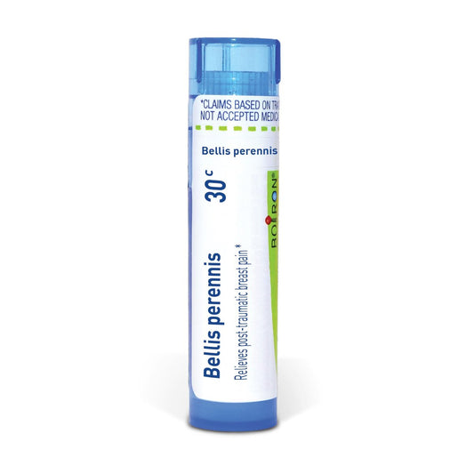 Boiron Bellis Perennis 30C – Homöopathisches Mittel bei posttraumatischen Brustschmerzen, 80 Kügelchen