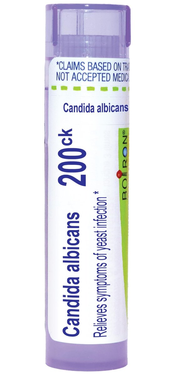 Boiron Candida Albicans 200Ck – Homöopathisches Mittel bei Symptomen von Pilzinfektionen, 80 Kügelchen