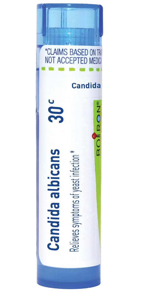 Boiron Candida Albicans 30C – Homöopathisches Mittel gegen Hefepilzinfektionen, 80 Kügelchen