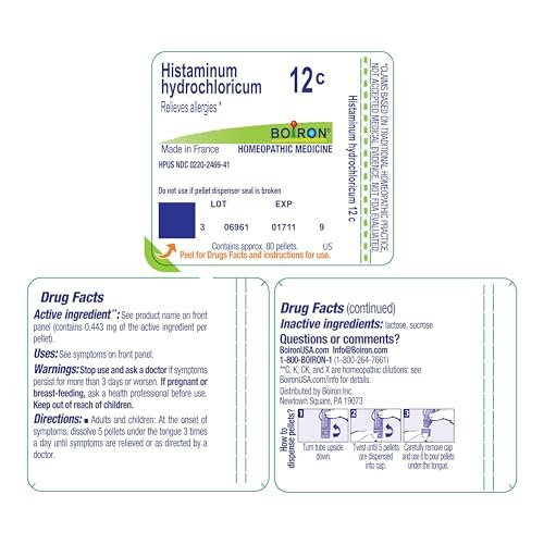 Boiron Magnesia Muriatica 9C – Homöopathisches Mittel bei Verstopfung mit trockenem Stuhl, 80 Kügelchen