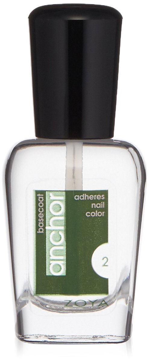 Zoya Anchor Base Coat – Klarer Unterlack für langanhaltende Nagellack-Maniküre, 0,5 Unzen