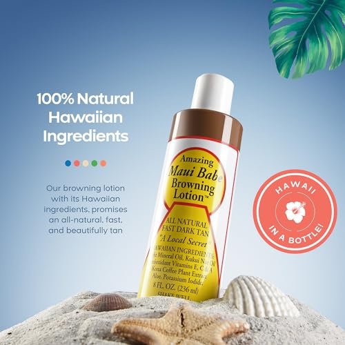 Maui Babe Bräunungslotion – Natürlich Schnell Dunkelbraun 240 ml