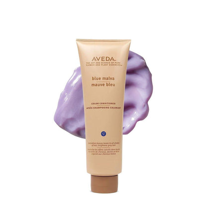 Aveda Blue Malva Color Conditioner | Violetter Conditioner für Silber-, Grau- und Blondhaar | Neutralisiert Gelbstich | Pflegt das Haar intensiv | 96 % natürlichen Ursprungs* | 250 ml