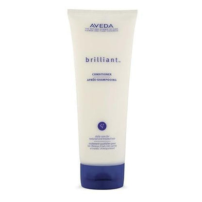 Aveda Brilliant Conditioner | Feuchtigkeitsspendender, entwirrender, glättender Conditioner | mit Jojoba- und Babassu-Ölen | für alle Haartypen | Jasmin-, Rosen- und Nelkenaroma | 200 ml