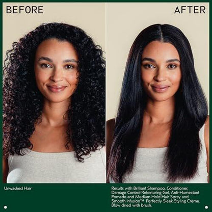 Aveda Brilliant Conditioner | Feuchtigkeitsspendender, entwirrender, glättender Conditioner | mit Jojoba- und Babassu-Ölen | für alle Haartypen | Jasmin-, Rosen- und Nelkenaroma | 200 ml
